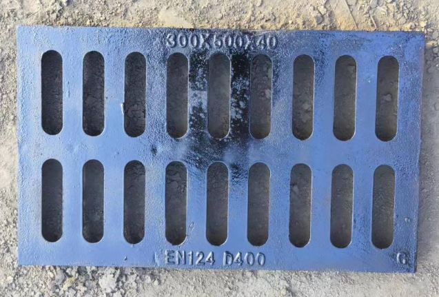 镜湖球墨铸铁排水沟盖板展示