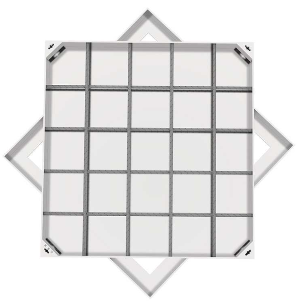 镜湖不锈钢方井展示